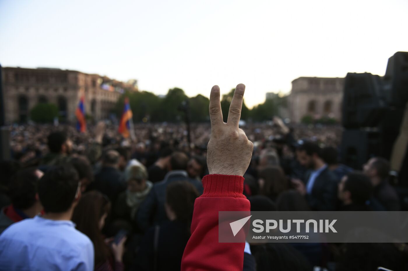 Protests surge in Yerevan