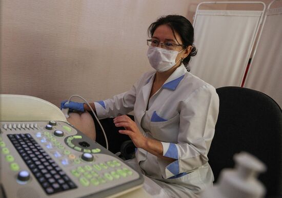 Medical screening of residents of Umba village in Murmansk Region