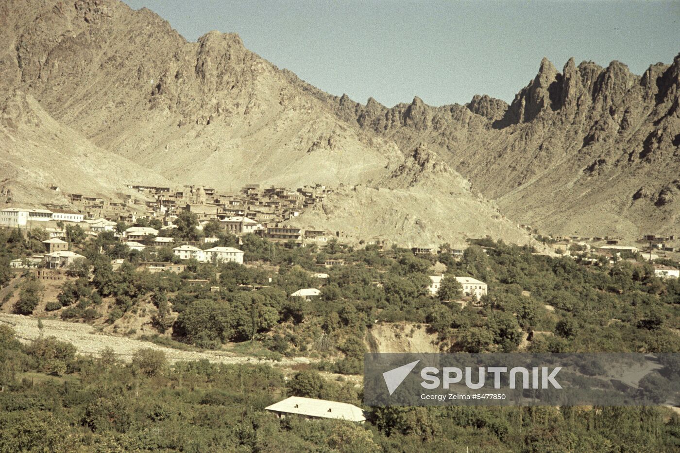 Megri high-altitude village in Armenia