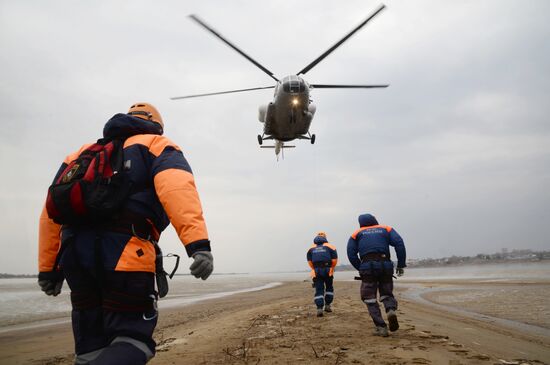 Emergencies Ministry's nationwide drills in Khabarovsk Territory