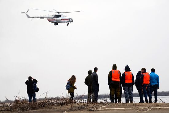 Emergencies Ministry's nationwide drills in Khabarovsk Territory