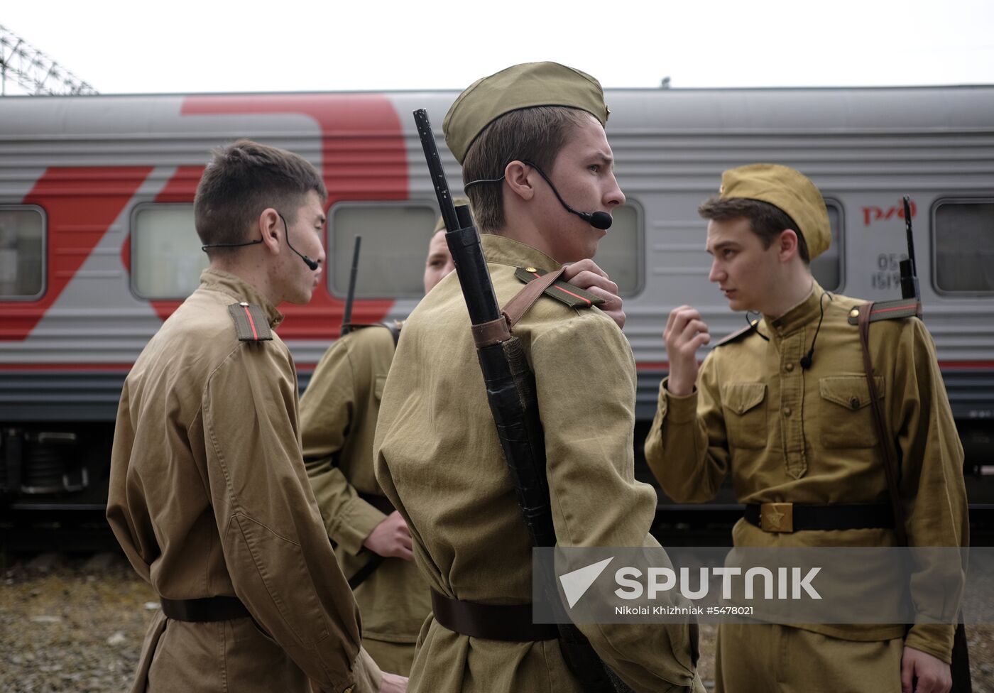 Victory Train arrives in Krasnodar