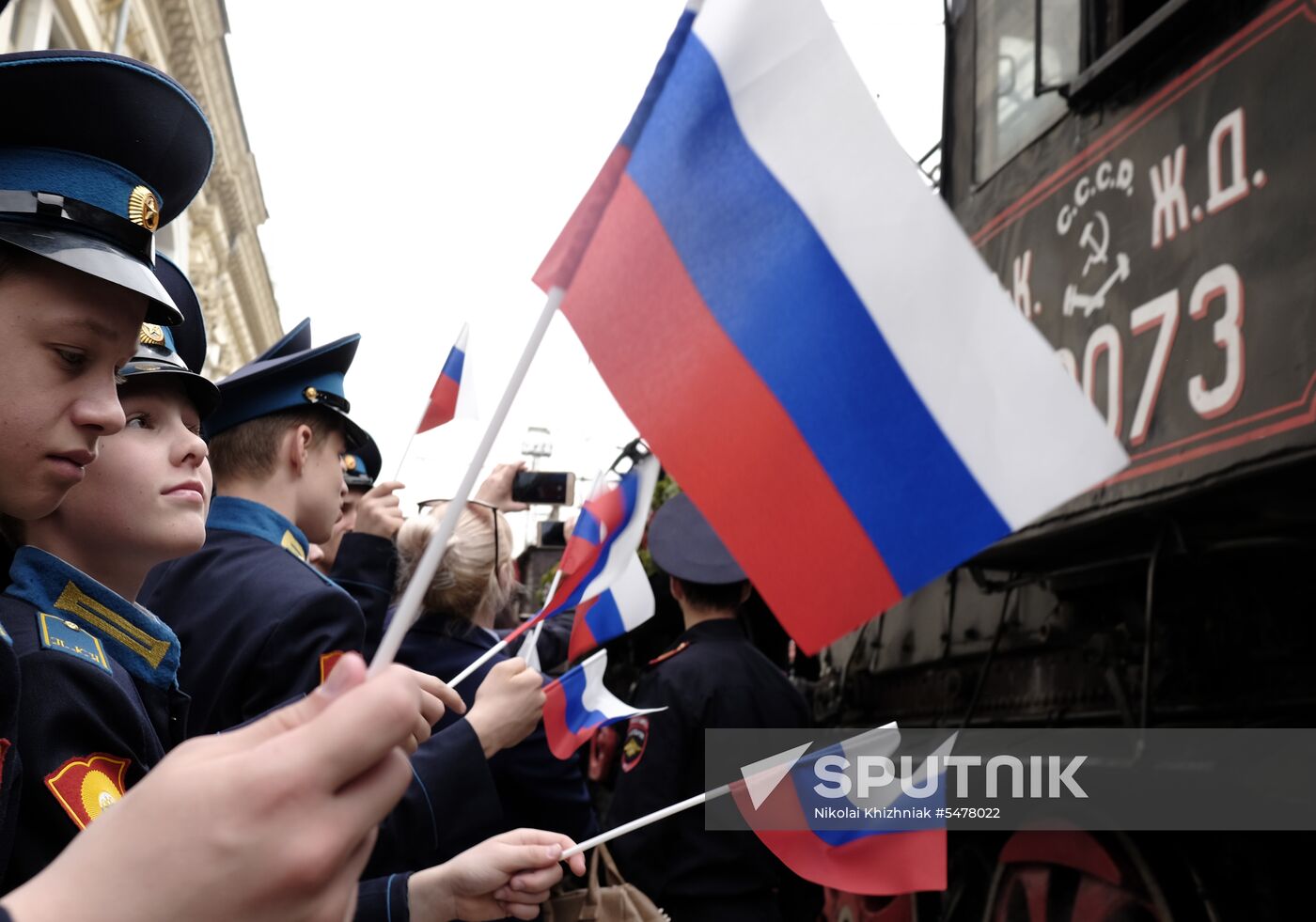 Victory Train arrives in Krasnodar