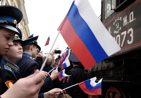 Victory Train arrives in Krasnodar