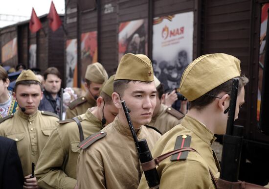 Victory Train arrives in Krasnodar