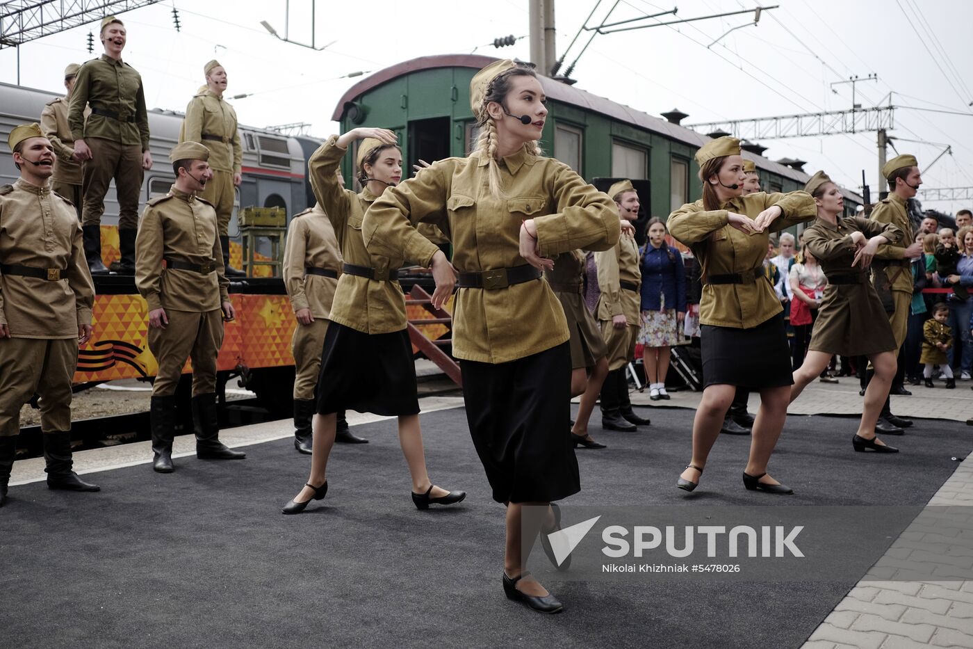 Victory Train arrives in Krasnodar