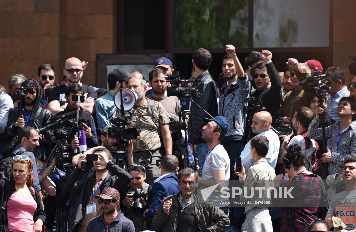 Opposition protests in Yerevan