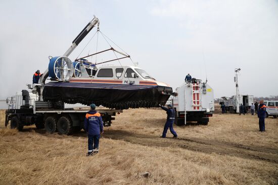 Emergencies Ministry's nationwide drills in Khabarovsk Territory
