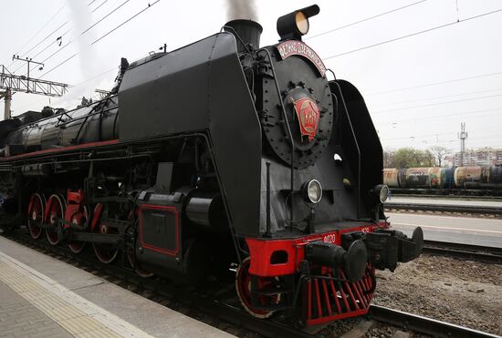 Victory Train arrives in Krasnodar