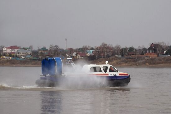 Emergencies Ministry's nationwide drills in Khabarovsk Territory