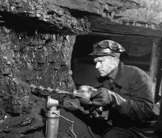 Coal miner Golokolosov