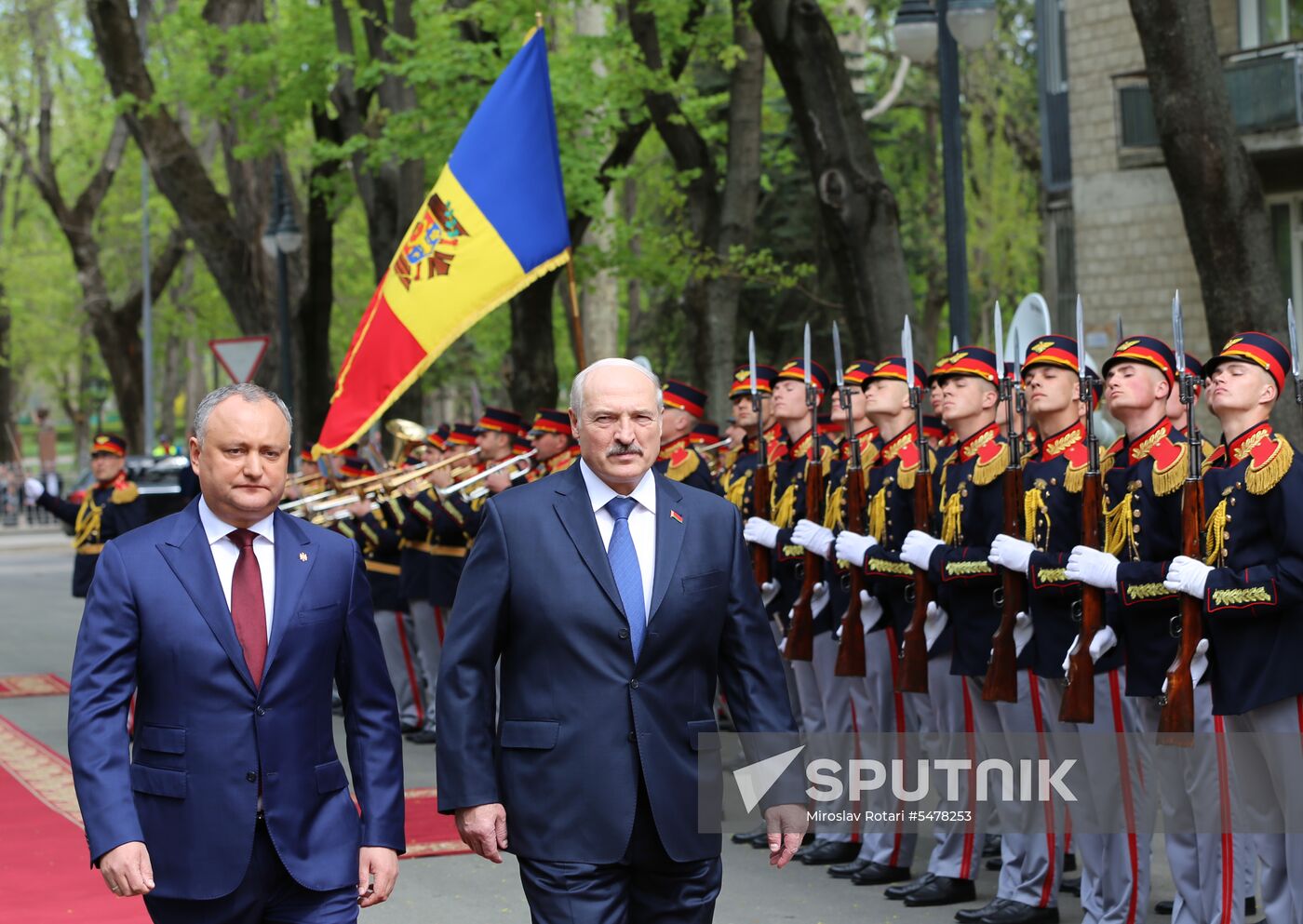 President of Belarus Alexander Lukashenko visits Moldova