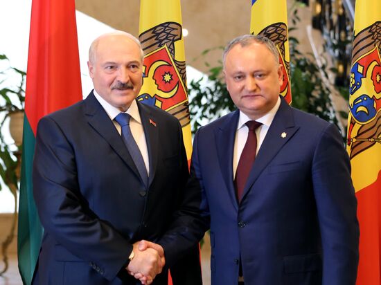 President of Belarus Alexander Lukashenko visits Moldova
