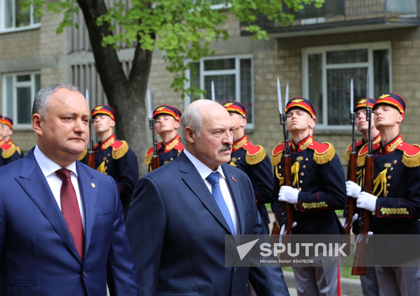 President of Belarus Alexander Lukashenko visits Moldova