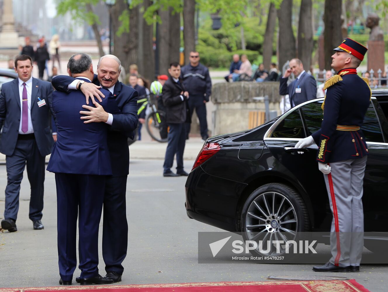 President of Belarus Alexander Lukashenko visits Moldova