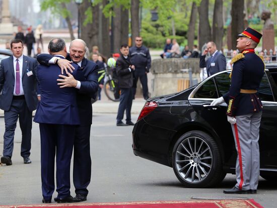 President of Belarus Alexander Lukashenko visits Moldova