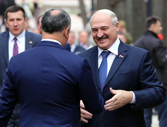 President of Belarus Alexander Lukashenko visits Moldova