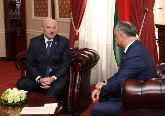 President of Belarus Alexander Lukashenko visits Moldova