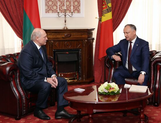President of Belarus Alexander Lukashenko visits Moldova