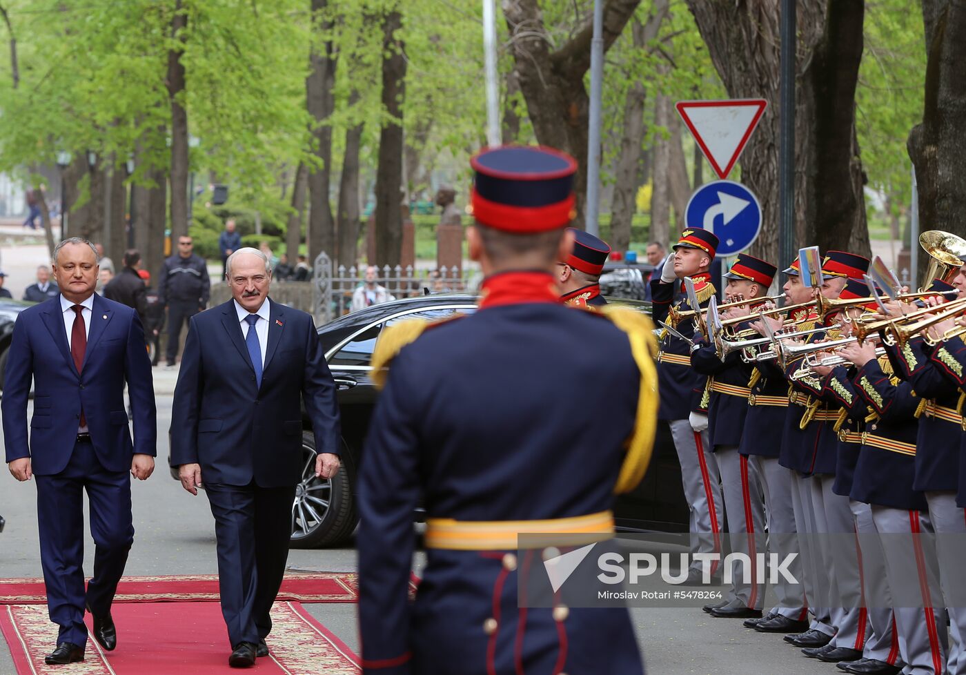 President of Belarus Alexander Lukashenko visits Moldova