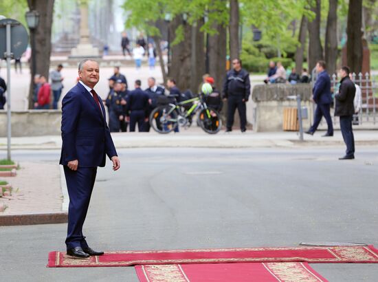President of Belarus Alexander Lukashenko visits Moldova