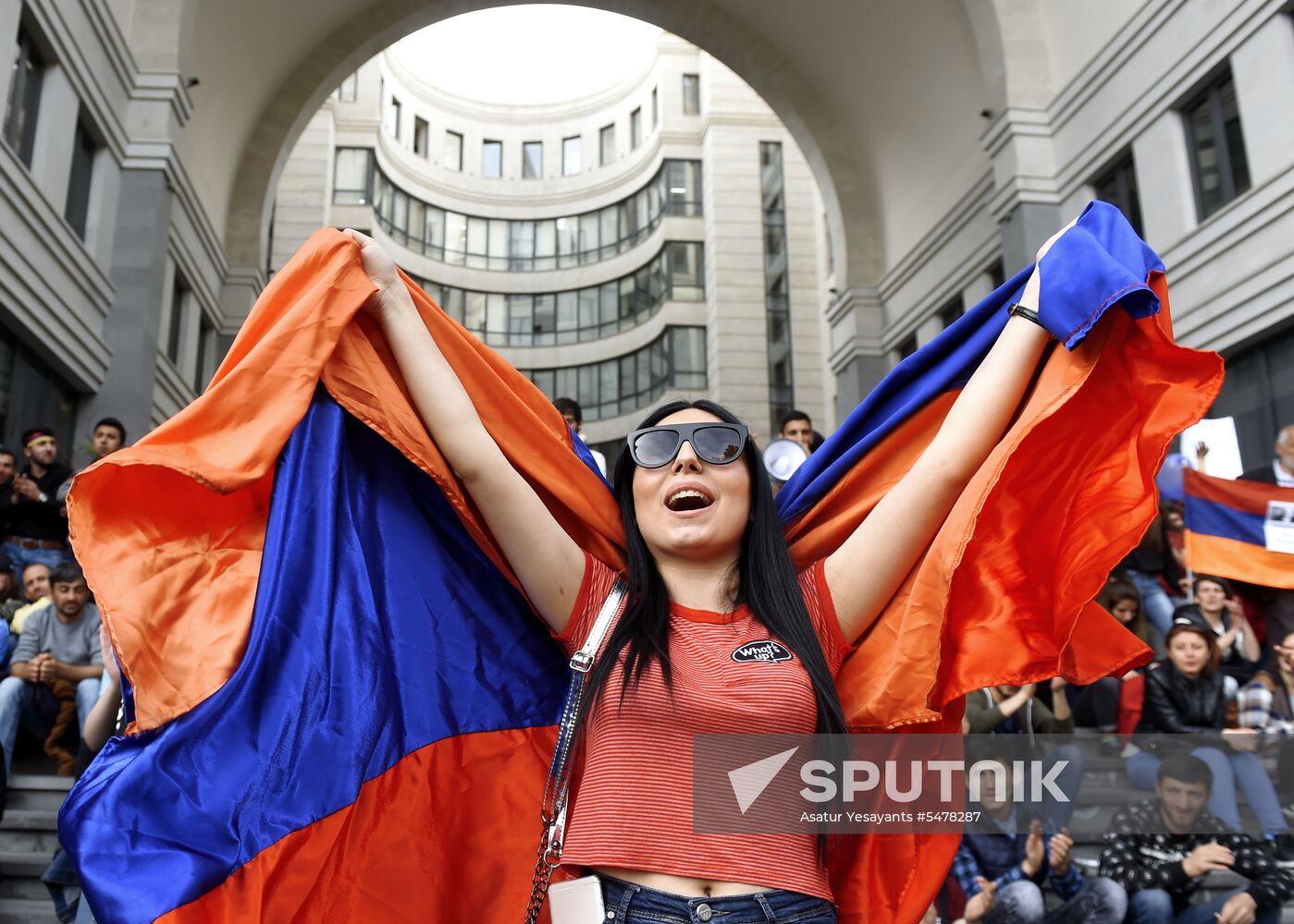 Opposition protests in Yerevan