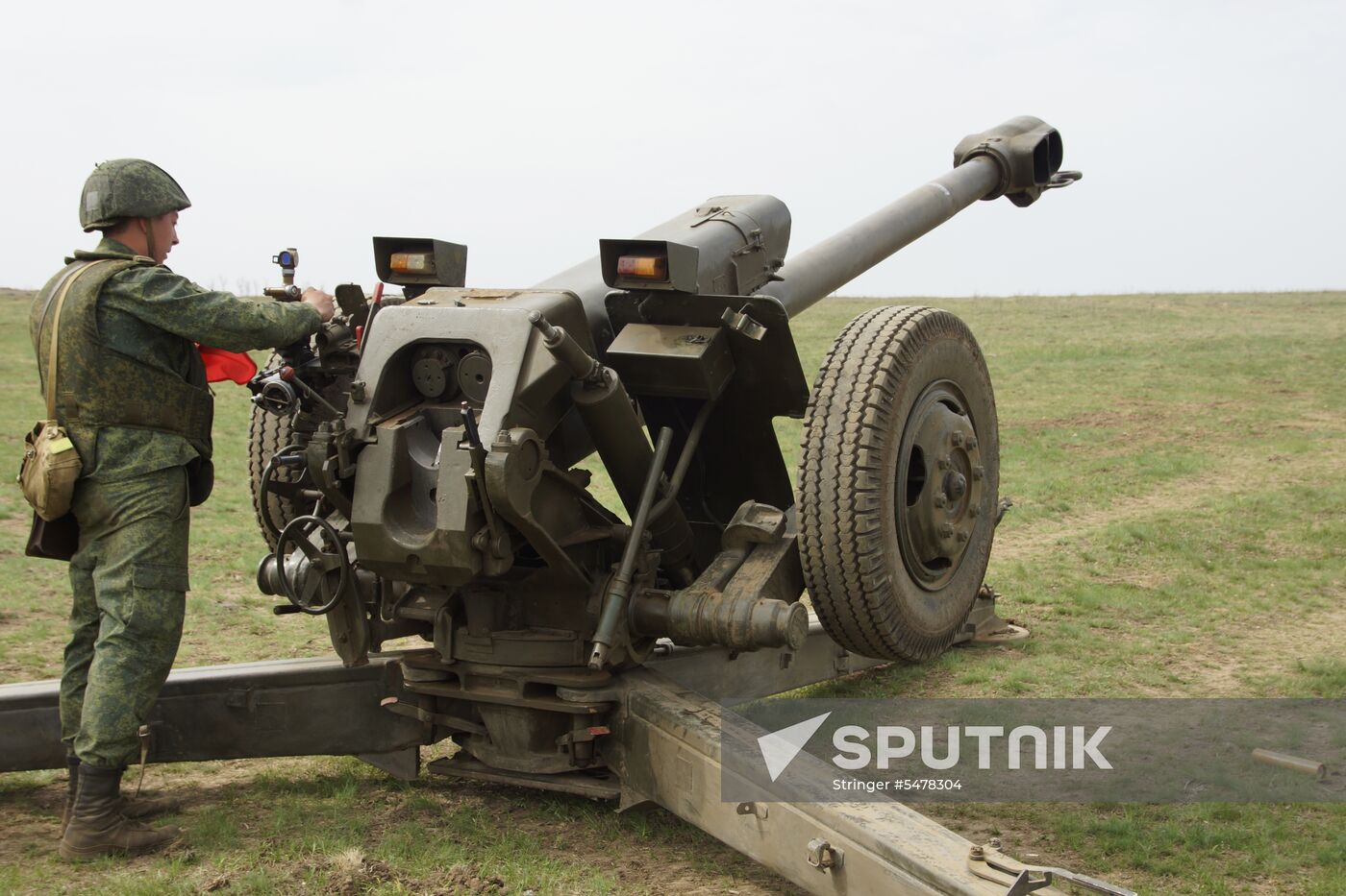 Firearms drill of the People's Militia of the Lugansk People's Republic