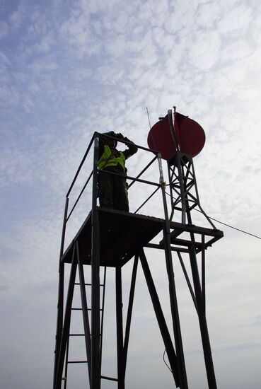 Firearms drill of the People's Militia of the Lugansk People's Republic