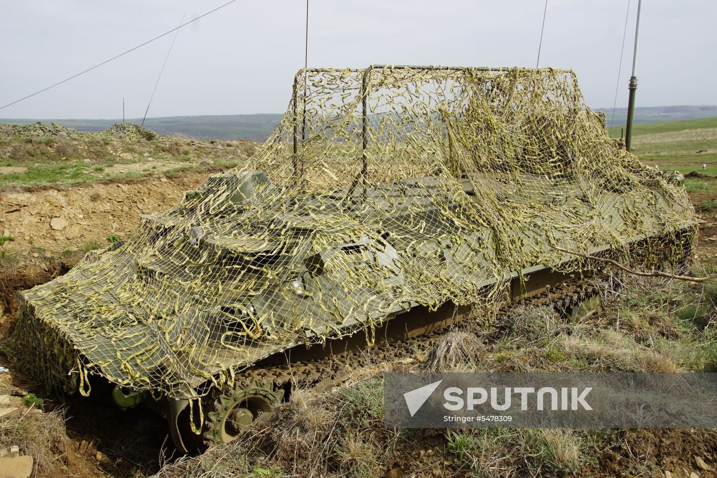 Firearms drill of the People's Militia of the Lugansk People's Republic
