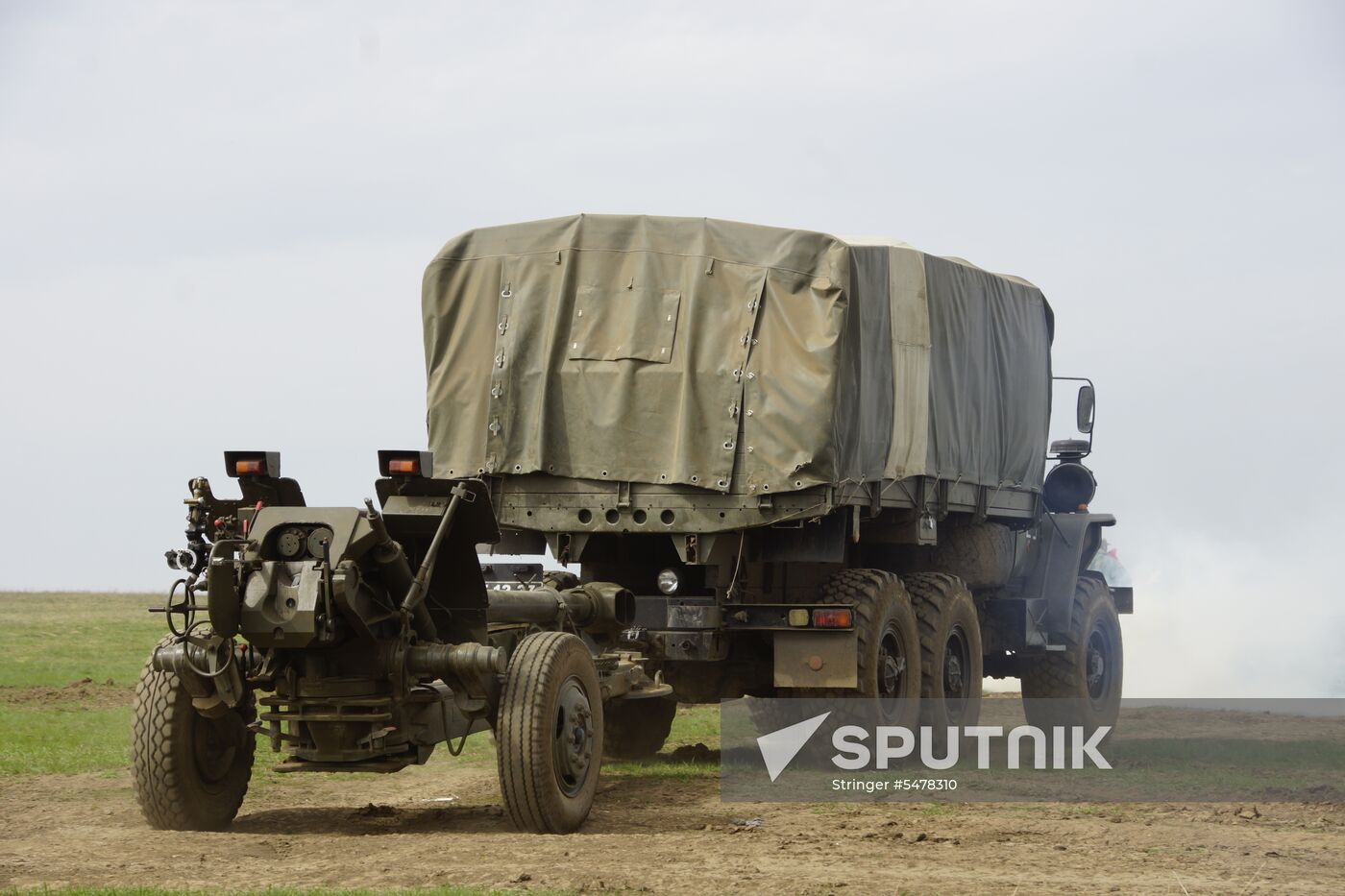 Firearms drill of the People's Militia of the Lugansk People's Republic