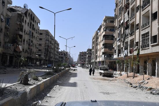 Developments in Douma, Syria