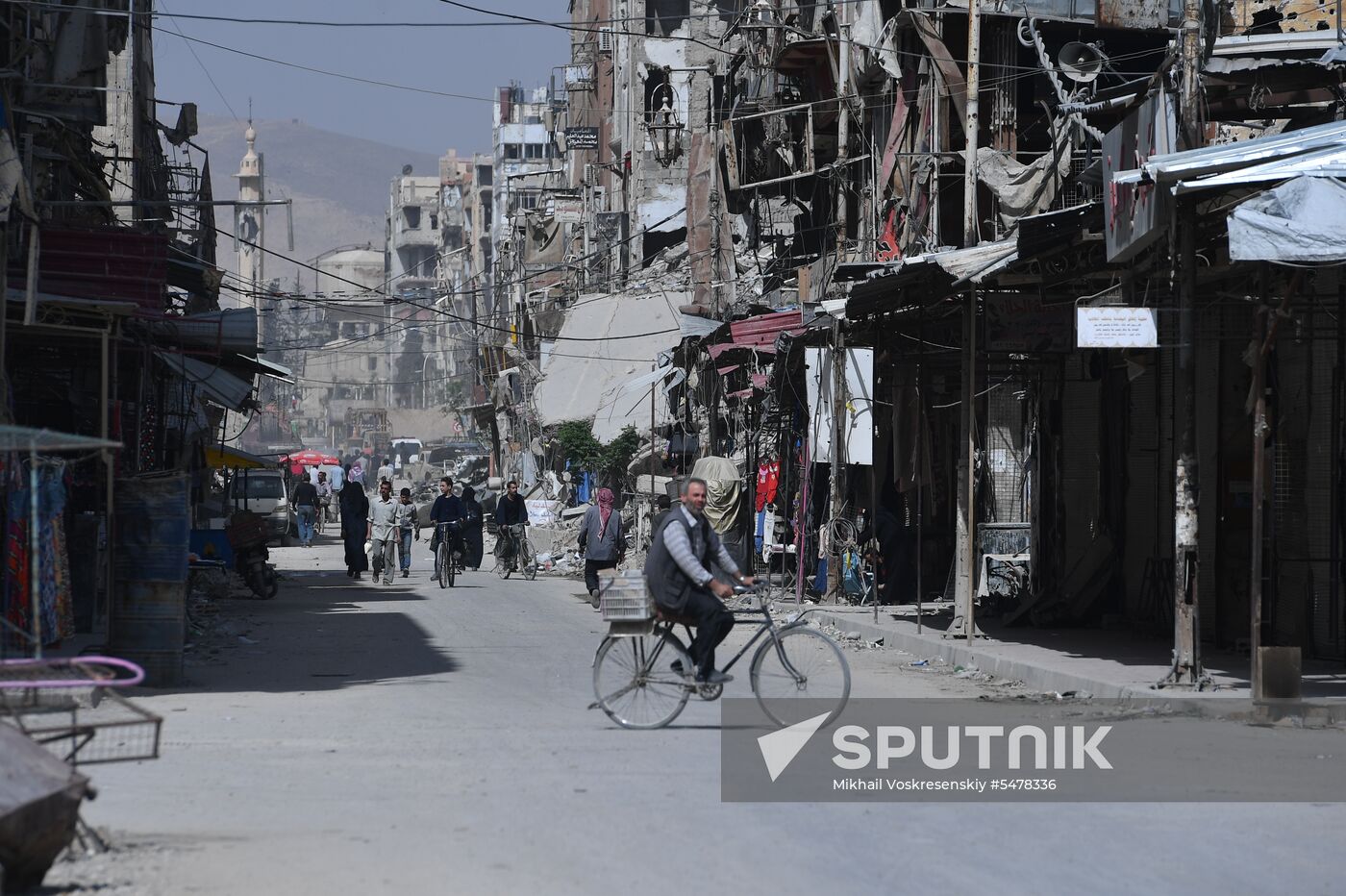 Developments in Douma, Syria