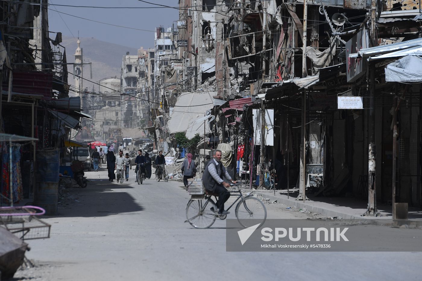 Developments in Douma, Syria