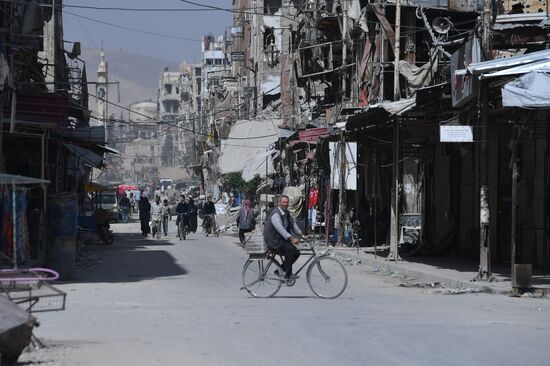 Developments in Douma, Syria