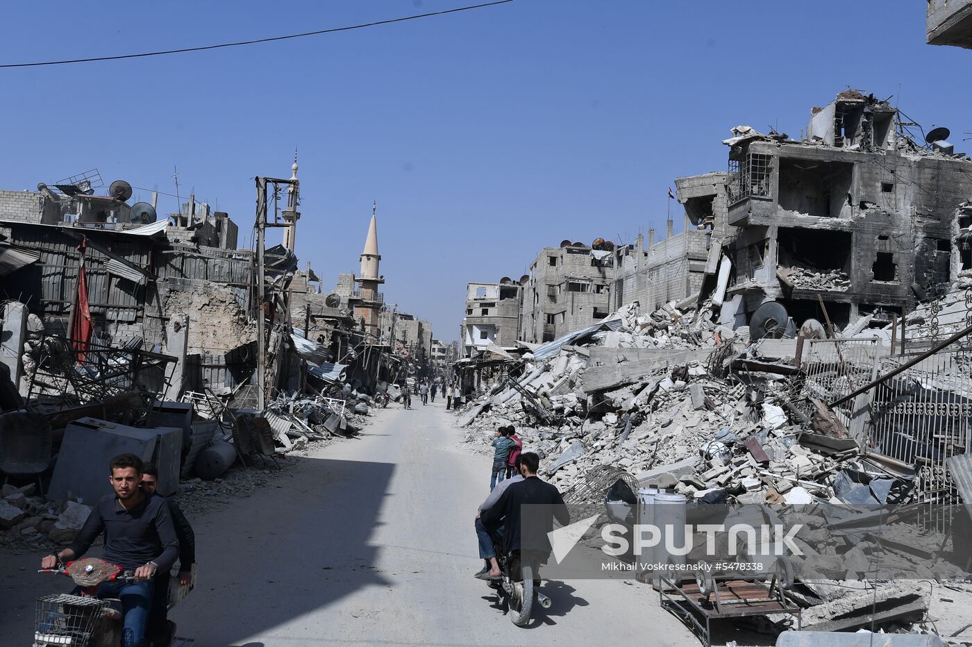 Developments in Douma, Syria