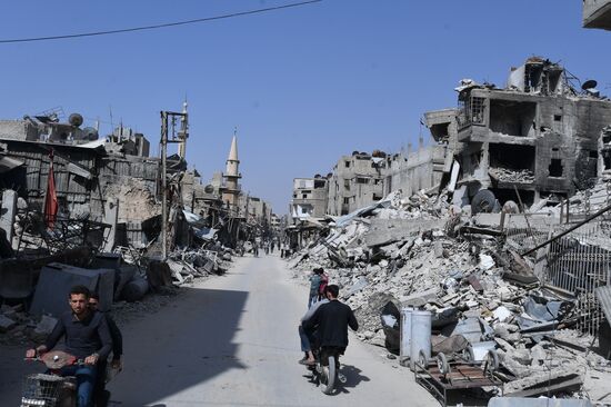 Developments in Douma, Syria