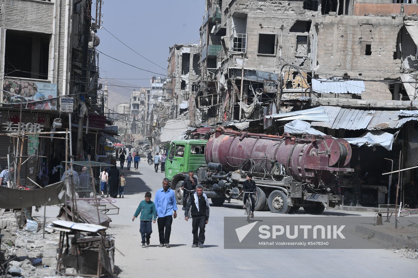 Developments in Douma, Syria