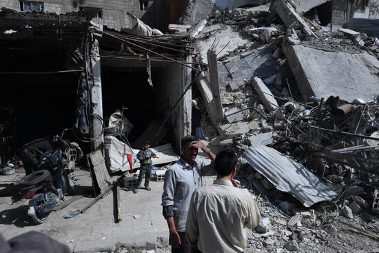 Developments in Douma, Syria