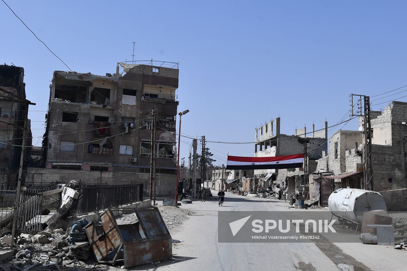 Developments in Douma, Syria