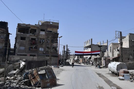 Developments in Douma, Syria