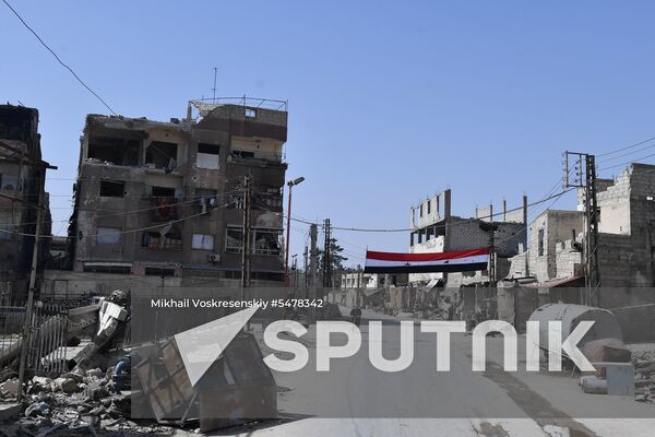 Developments in Douma, Syria