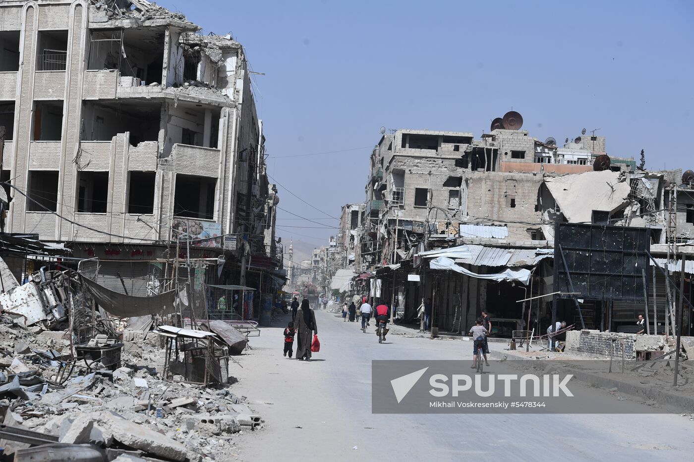 Developments in Douma, Syria