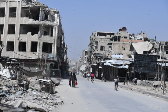 Developments in Douma, Syria