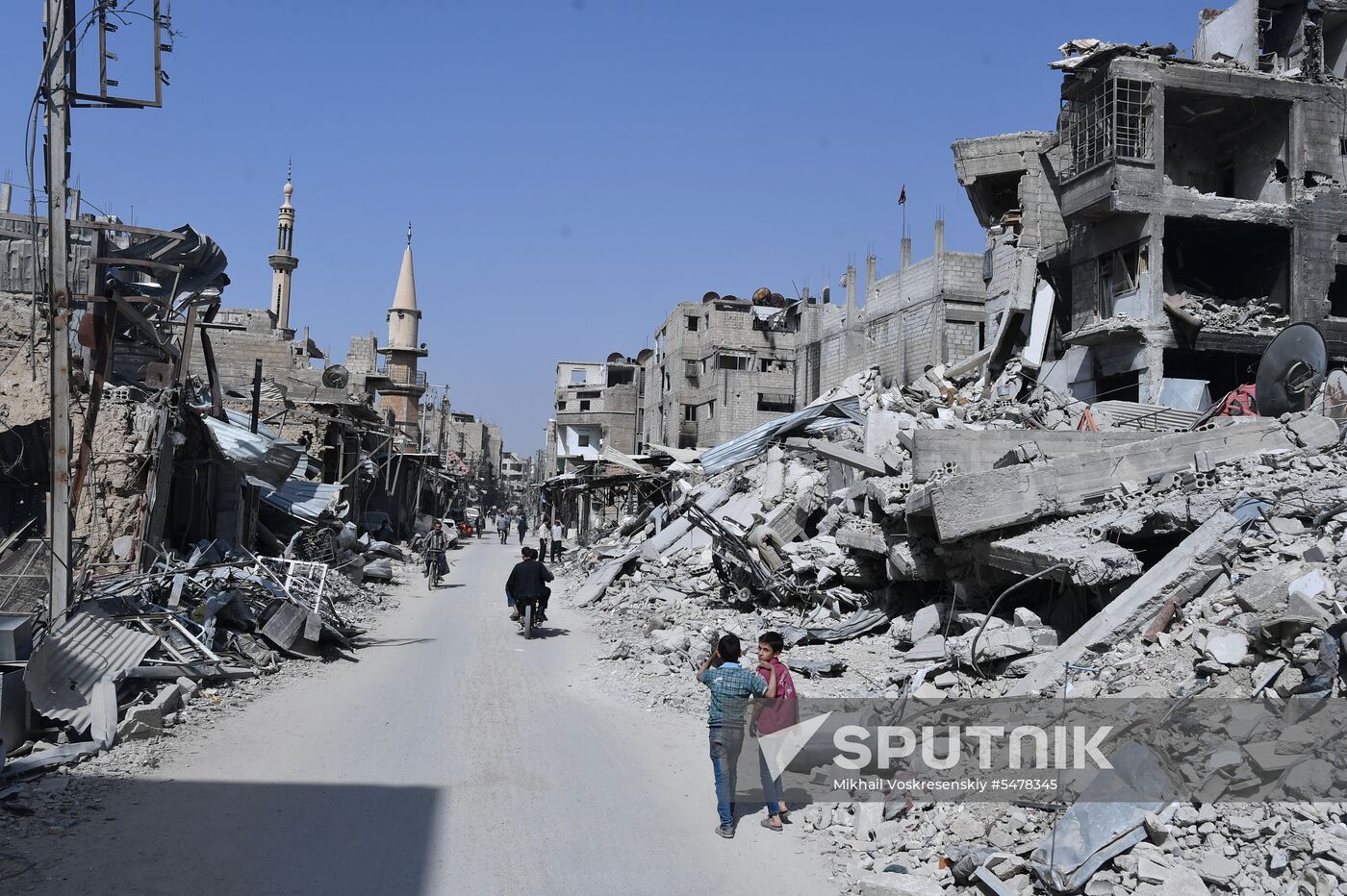 Developments in Douma, Syria