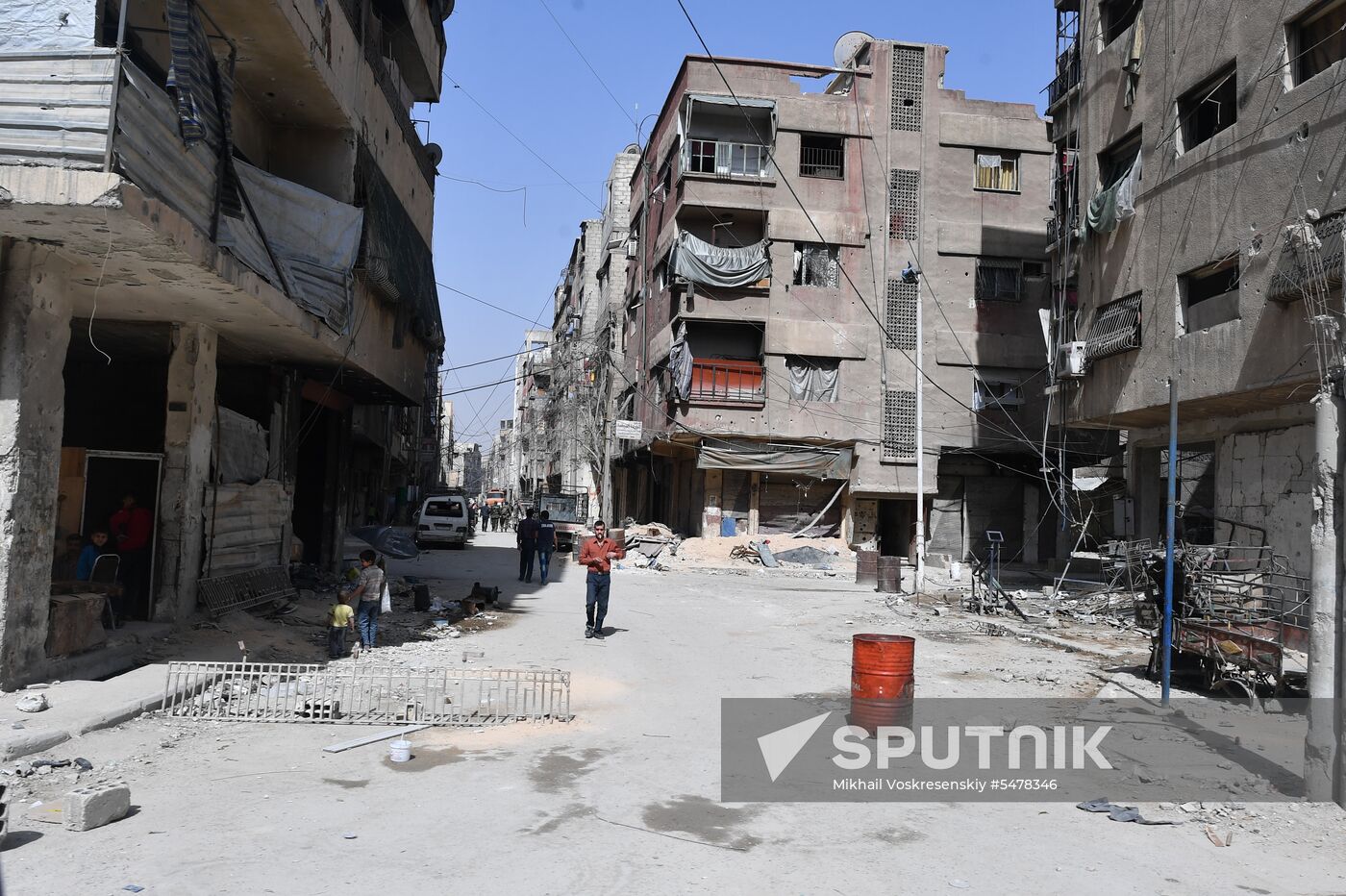 Developments in Douma, Syria