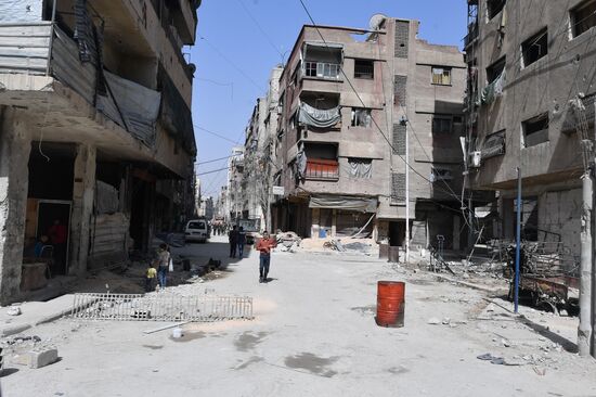 Developments in Douma, Syria