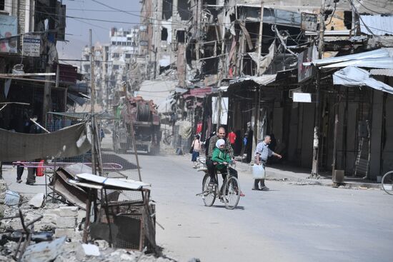 Developments in Douma, Syria