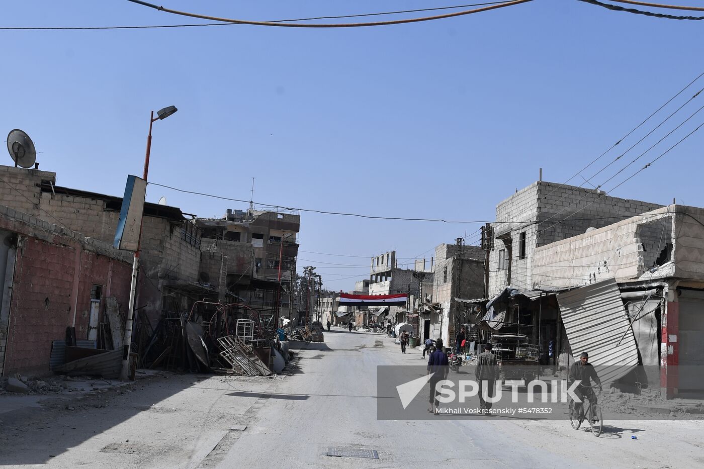 Developments in Douma, Syria