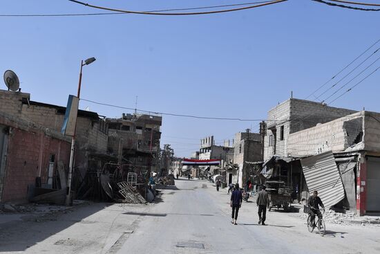 Developments in Douma, Syria