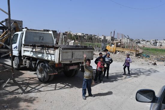 Developments in Douma, Syria